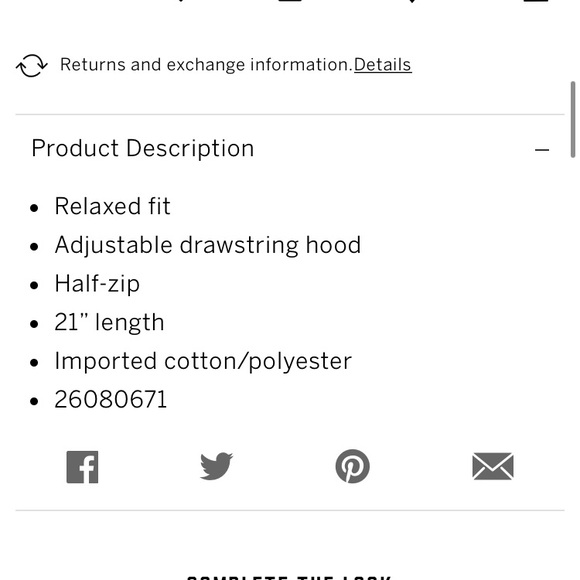 NEW💕VS PINK OMBRÉ SLOUCHY SPORT PULLOVER HOODIE - Picture 3 of 5